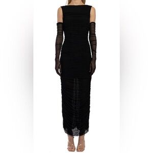 BRAND NEW Mother of All Black Maxi Cowl Back Dress in XS